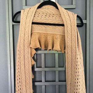 Anthropologie Moth unique shrug